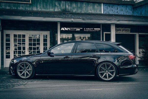 Audi RS6 Avant on ADV.1 Wheels - 9