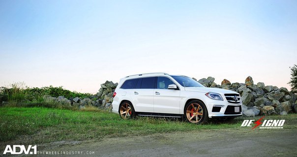 Mercedes-Benz GL 63 AMG (X166) on ADV.1 Wheels. - 3