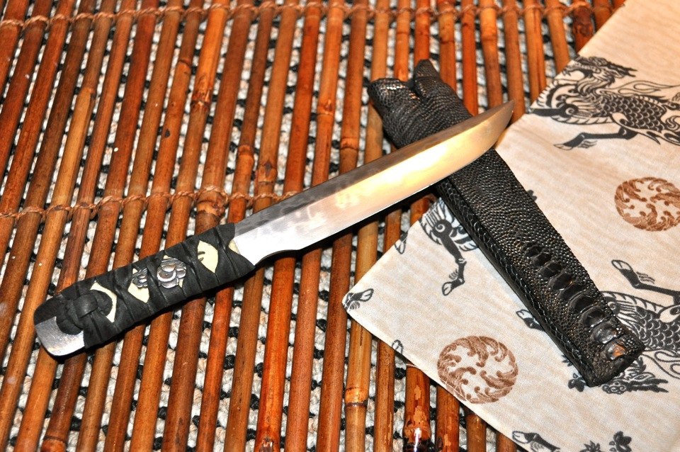 Aikuchi Kwaiken Zanto Knife. !    :  David Goldberg   ...