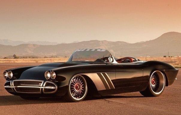 Chevy Corvette Roadster -   1962 .