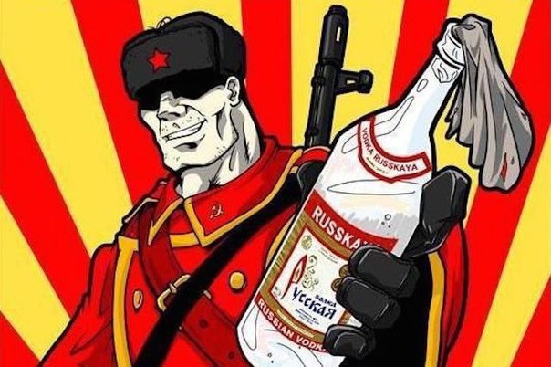 Типичный день русского Ивана.Иван проснулся раньше обычного. Медведь Федор уже не спал, а сидел в ...