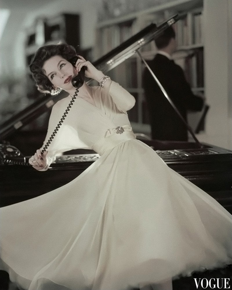  50-.   (Karen Radkai)     Vogue  ... - 8