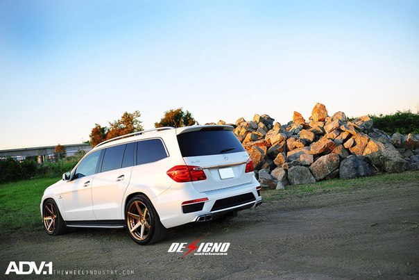 Mercedes-Benz GL 63 AMG (X166) on ADV.1 Wheels. - 4