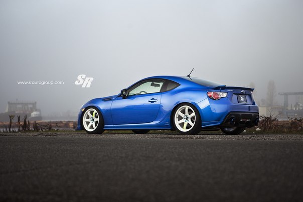 Subaru BRZ. Wheels: Volk TE37SL, 189.5 | Gloss White Suspension: BC Racing BR Type Coilovers SPC ... - 5