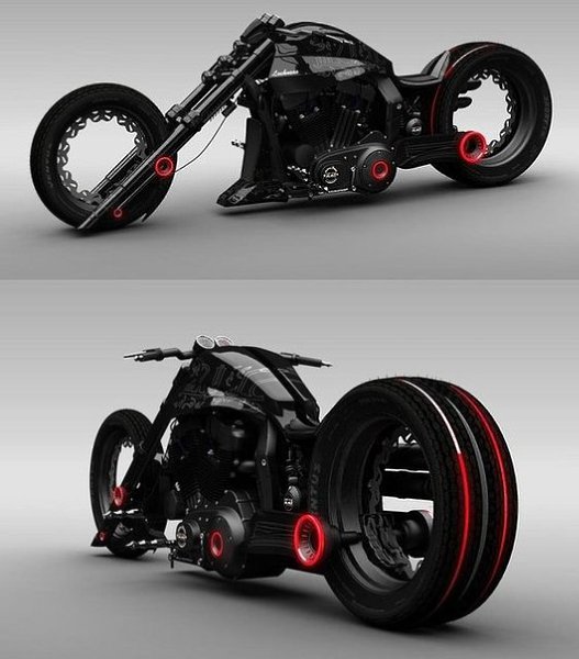    chopper    .. Lochness Concept Chopper.