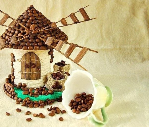 Декоративная коробочка своими руками. Кофейная мельница - 9