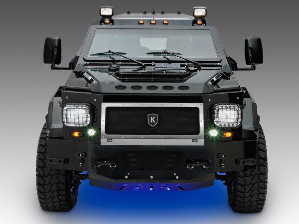 К встрече конца света готовы: Knight XV – бронированный внедорожник в стиле Рембо - 4