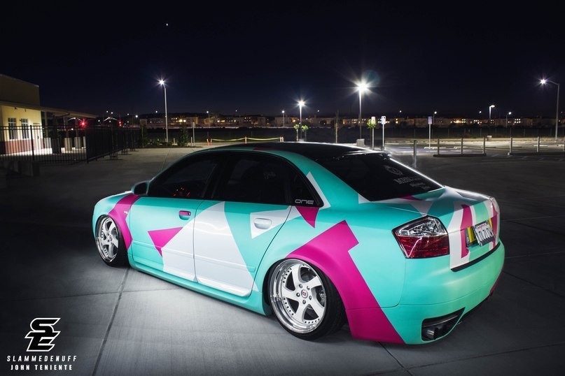 Bawss Dion's Bagged Audi | SlammedEnuff' - 7