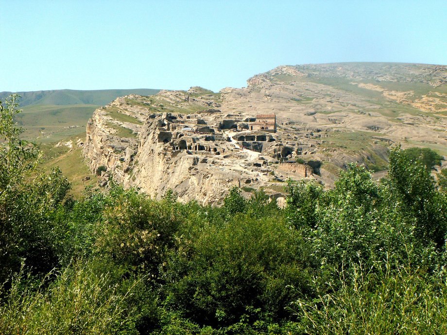 Uplistsikhe ("The lord's fortress") is an ancient rock-hewn town in eastern Georgia