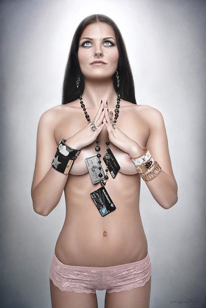 Гавайская художница Анна Халдин Мауле (Anna Halldin-Maule) рисует реалистичные женские портреты ... - 14