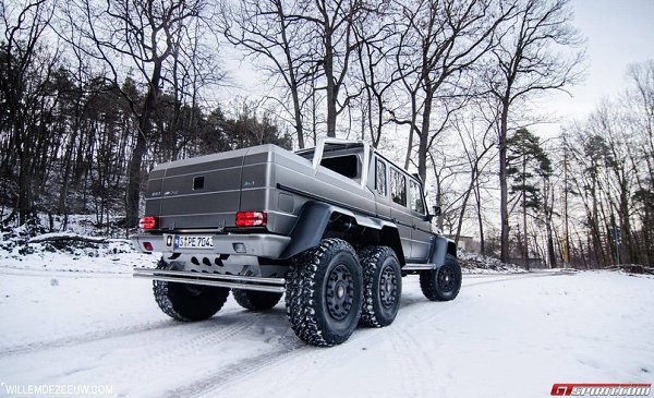 Mercedes-Benz G63 AMG 66 Winter Wonderland Photoshoot. - 2
