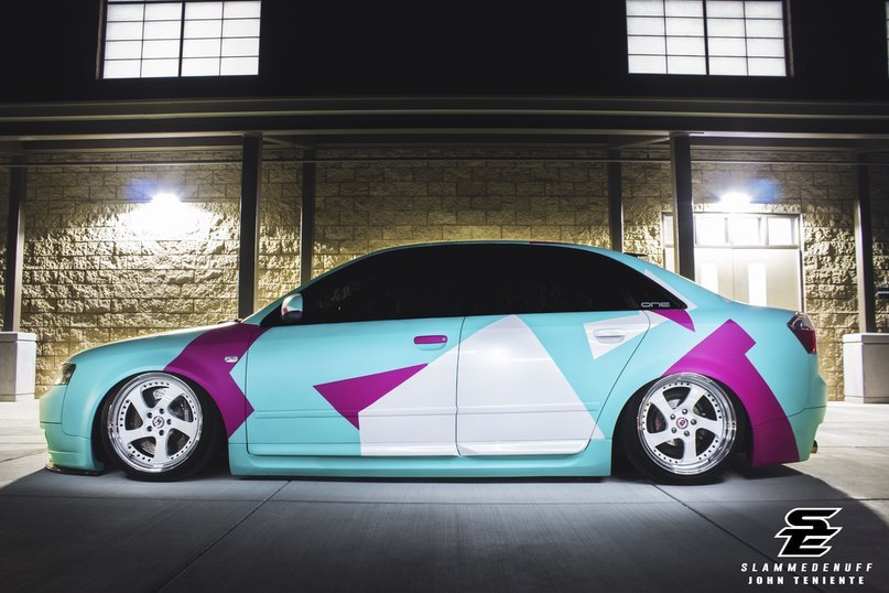 Bawss Dion's Bagged Audi | SlammedEnuff' - 2