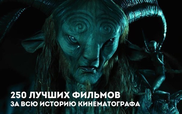 250 лучших фильмов за всю историю кинематографа.Будет что посмотреть вечером!1. Апокалипсис ...