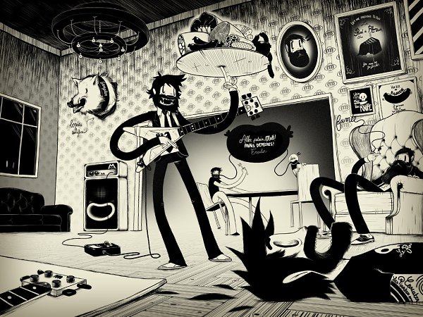 Иллюстрации от Matthieu Bessudo aka McBess.Музыка рисунка McBessMatthieu Bessudo aka McBess - это ... - 4