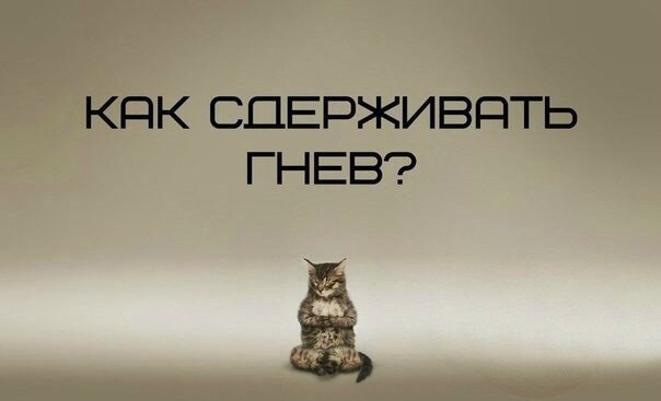 Как сдерживать гнев? 1. Если вы чувствуете, что вас начинает охватывать гнев, не дайте ему ...