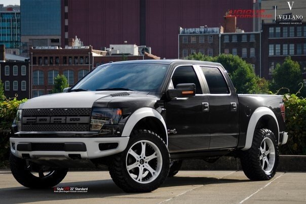 Ford F-150 Raptor on Vellano Wheels