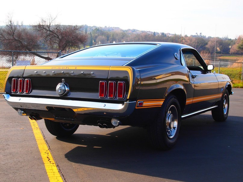 1969 Ford Mustang mach 1 - 4