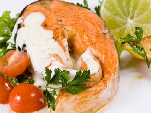 Рыбные стейки в духовке в фольге.Мясо рыбы не только вкусное, но и очень полезное, ведь содержит ...