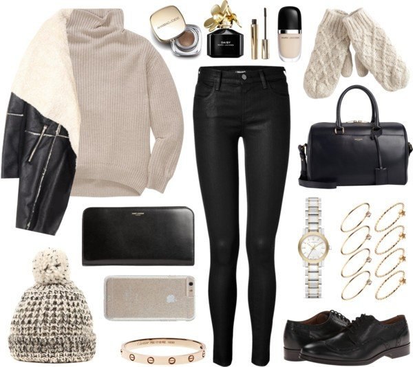 7 образов. Wardrobe look Polyvore.