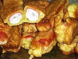 Ингредиенты: крабовые палочки - 200 грамм твердый сыр - 200-250 грамм чеснок - 2-4 зубчика молоко - ...