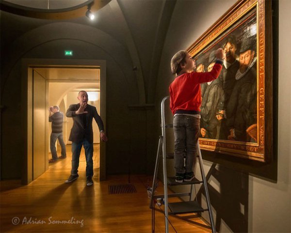 Популярный арт-фотограф из Голландии Андриан Соммелинг создает фантастические работы, ... - 15