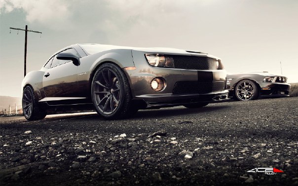 Ford Mustang and Chevrolet Camaro - 4