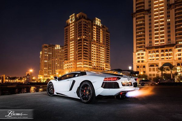 Lamborghini Aventador in Qatar. - 8