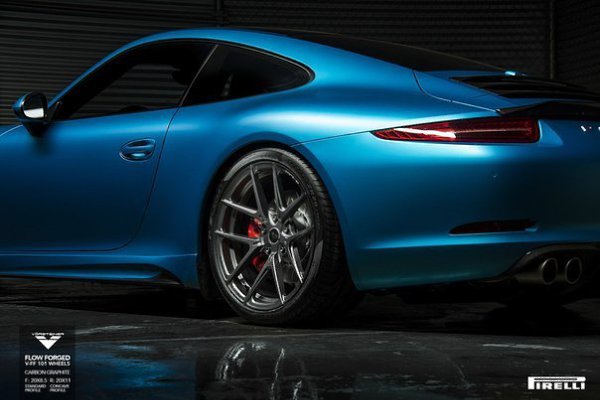 Porsche 911 Carrera S (991) в доработке Vorsteiner. Ателье Vorsteiner представило фото одного из ... - 3