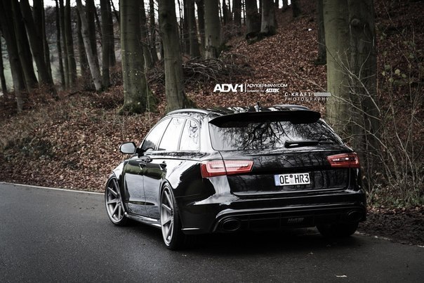 Audi RS6 Avant on ADV.1 Wheels - 8