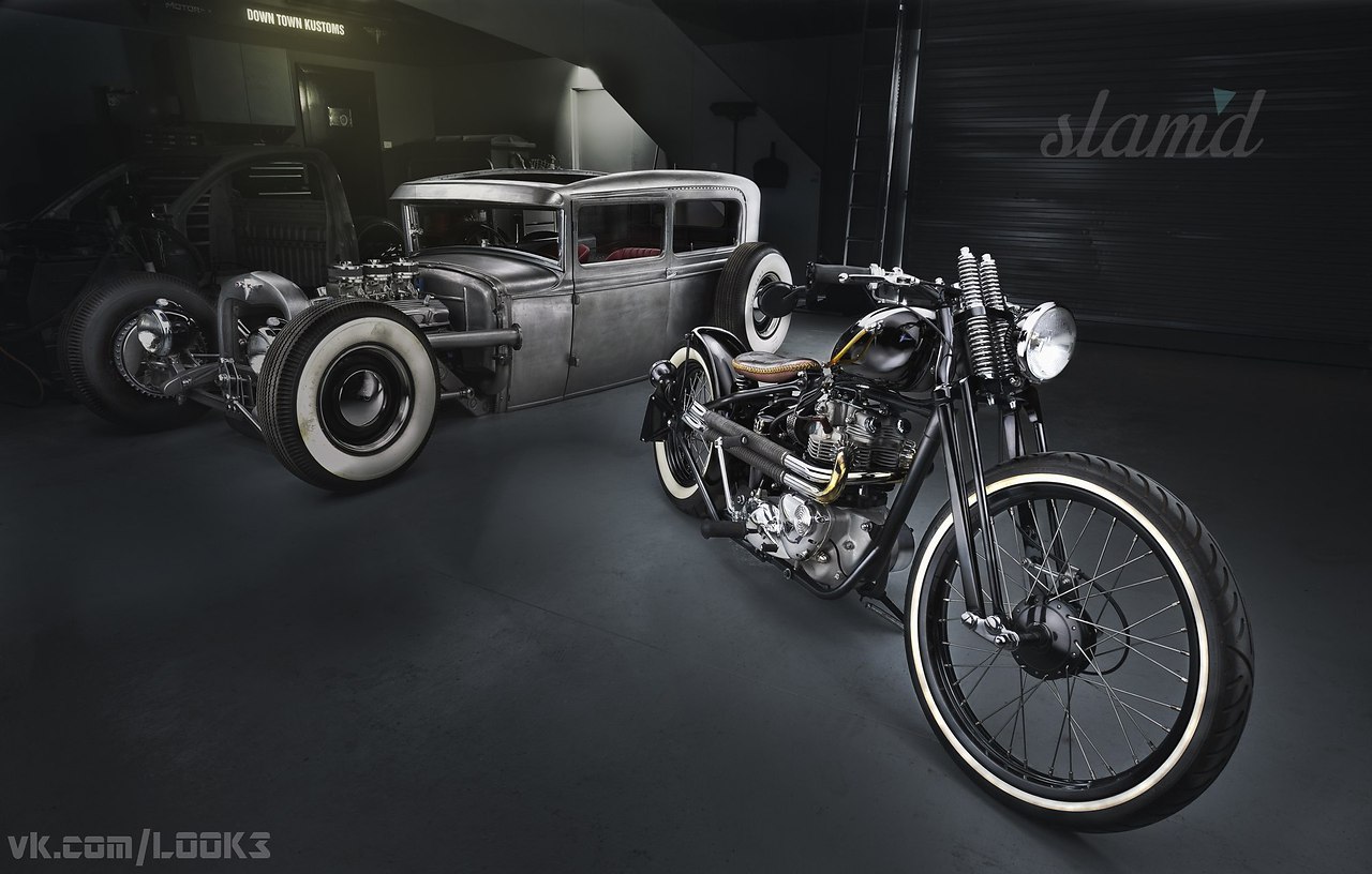 ����������������� Graeme's HOT ROD � 1966 Triumph Trophy.