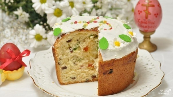 Быстрый кулич.Этот кулич великолепен на вкус, а вот приготовить его может каждый - готовится он ...