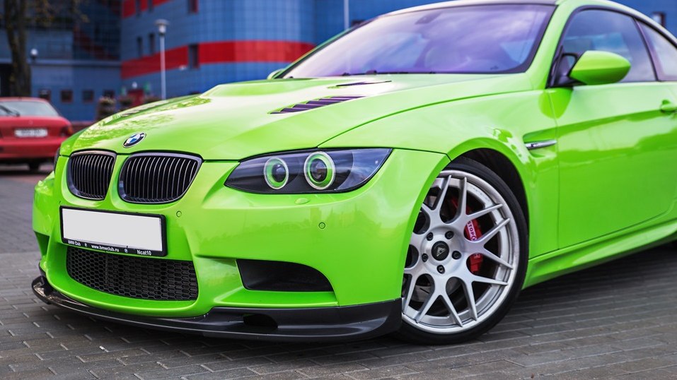 BMW 3 series Coupe Green Apple - 4