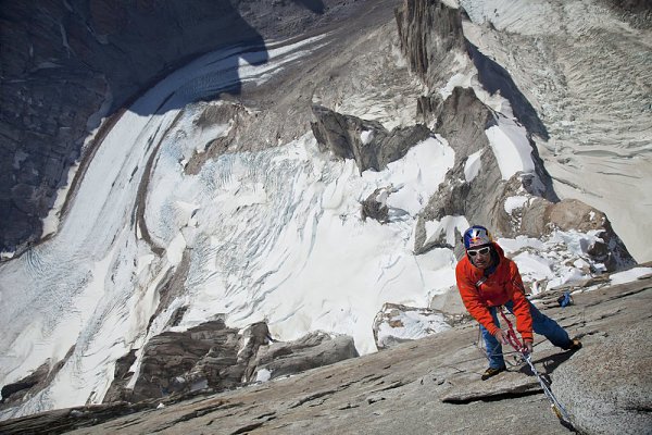 David Lama free-climbing Cerro Torre's southeast ... - 6