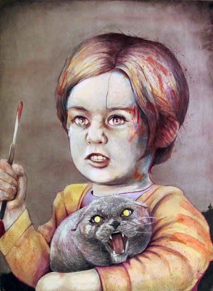 Michael Shapcott 32-летний художник из центрального Коннектикута, известный своей смелой цветовой ... - 11