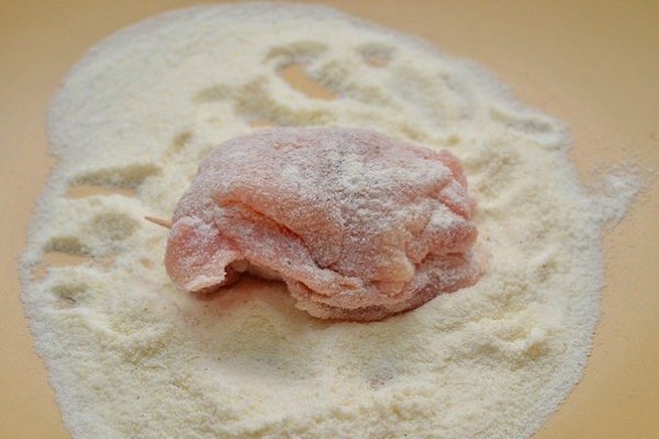 Голень цыплят с сыром и ананасом в ананасовом соусе.Ингредиенты:Куриная голень — 12 шт.Ананас — 1 ... - 5