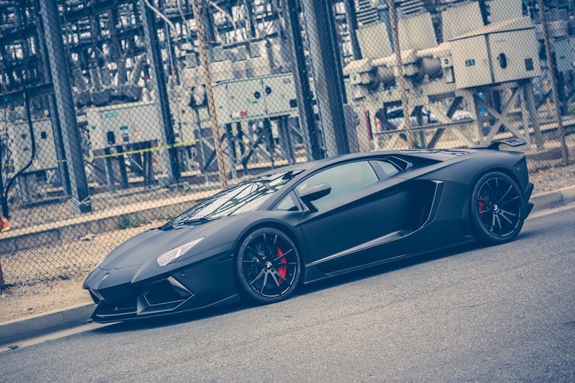 Lamborghini Aventador on Forgiato Wheels.