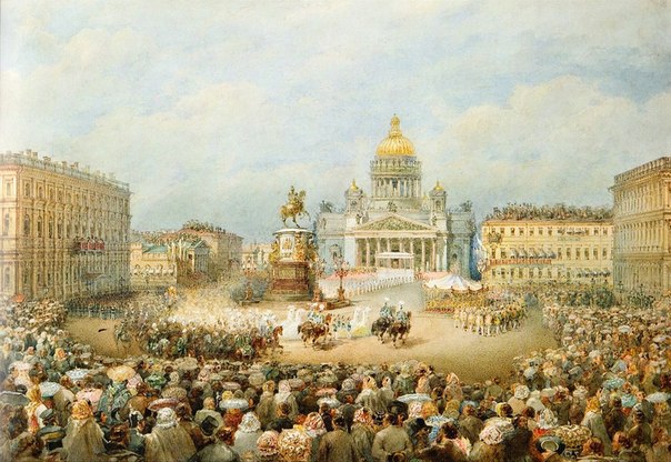 Василий Семёнович Садовников.Санкт-Петербург в акварелях