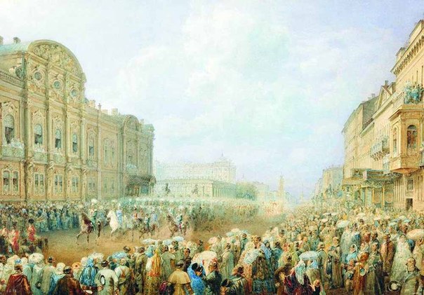 Василий Семёнович Садовников.Санкт-Петербург в акварелях - 4
