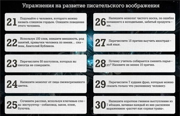 43 упражнения для развития писательского мастерства! - 2