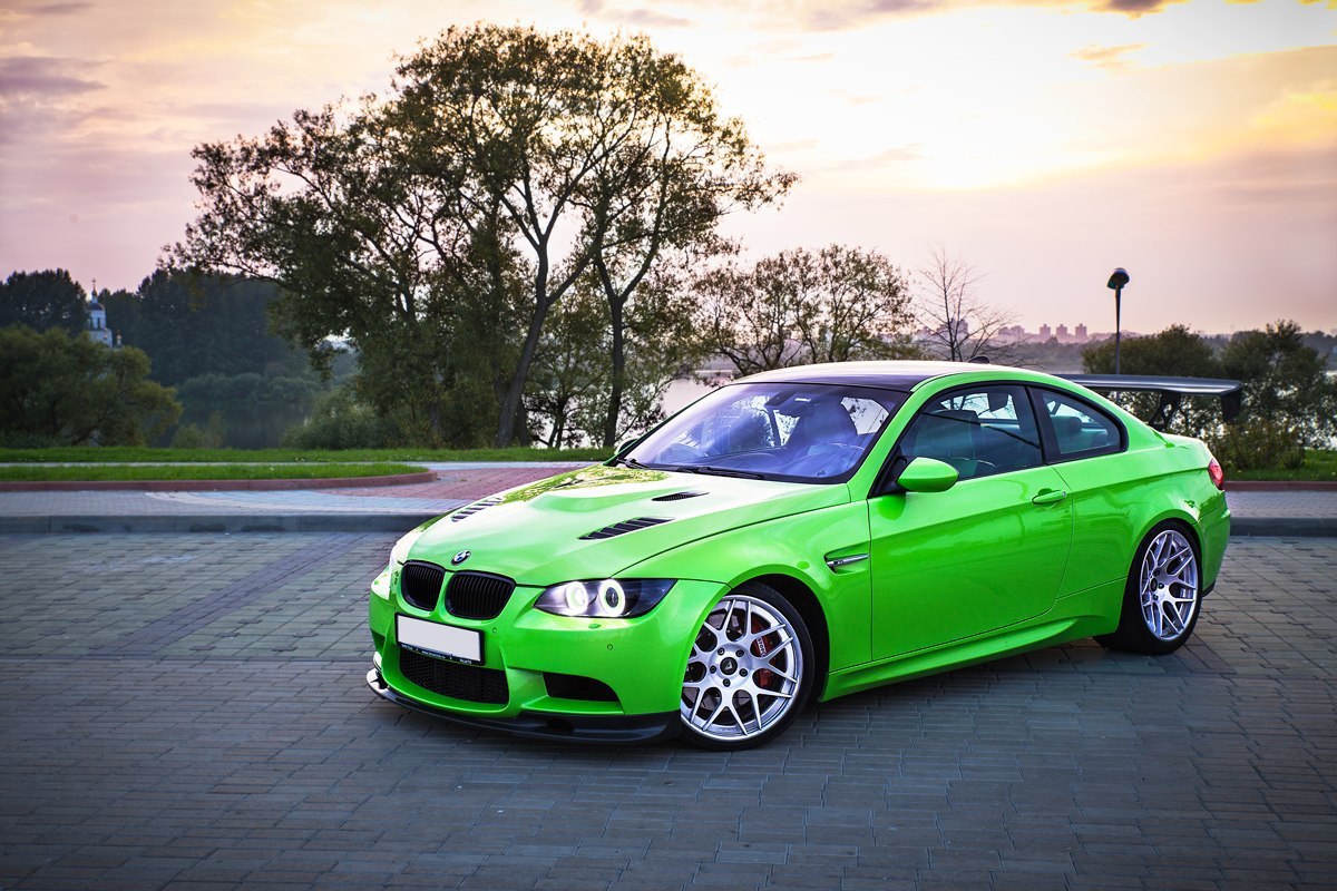 BMW e92 Green