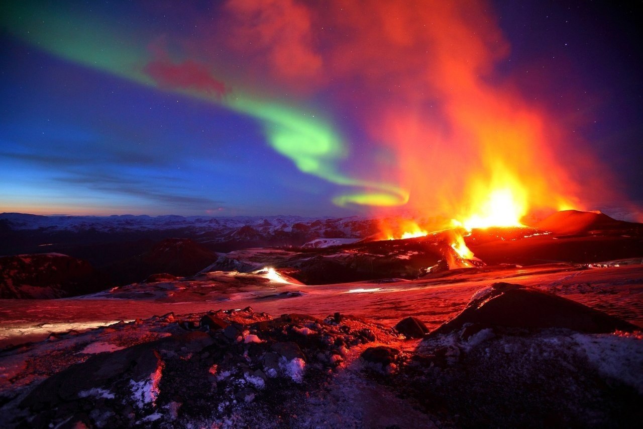 вулкан в исландии 2010