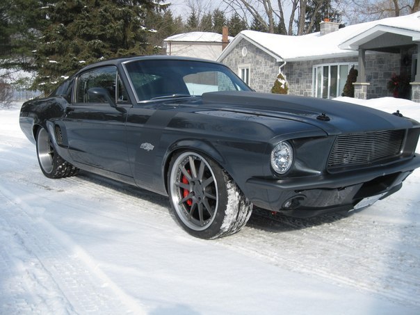 '68 Ford Mustang on Forgeline RB3C Wheels - 2