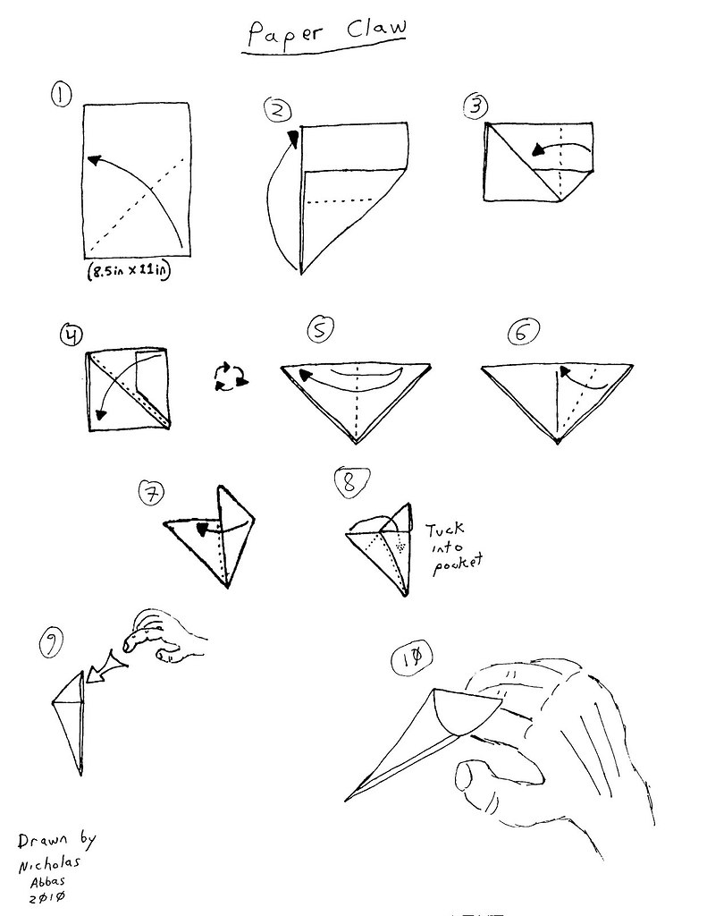 Оригами и тонкие линии. Пять идей минималистичного маникюра