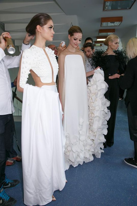 Backstage Stephane Rolland Couture S/S 2015 - 8