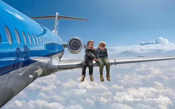 Популярный арт-фотограф из Голландии Андриан Соммелинг создает фантастические работы, ...