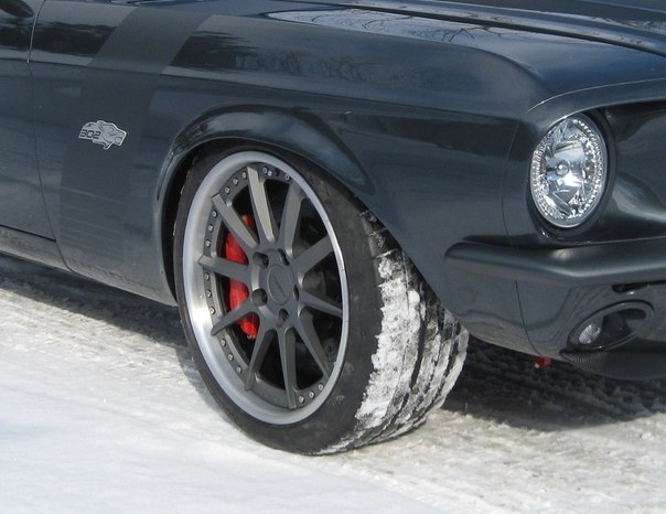 '68 Ford Mustang on Forgeline RB3C Wheels - 6