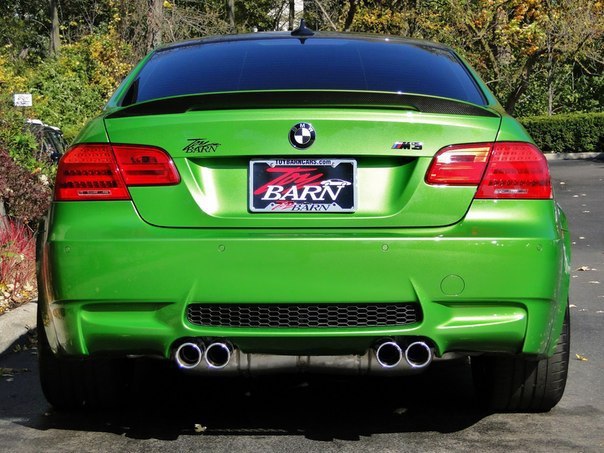 Crazy Java Green BMW M3 Coupe (E92). - 4