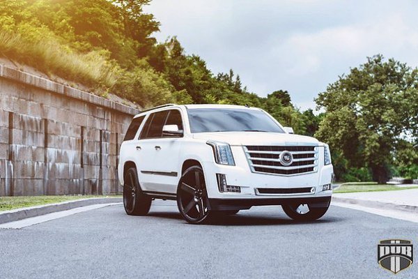 Cadillac Escalade On 26-Inch DUB Baller Wheels - 2