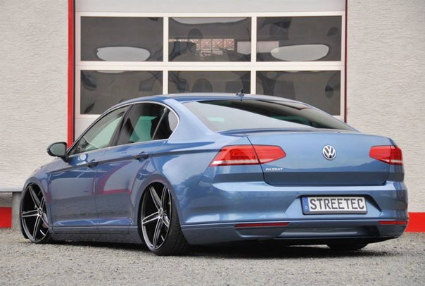 VW Passat B8 Slammed on Oxigin Wheels - 2