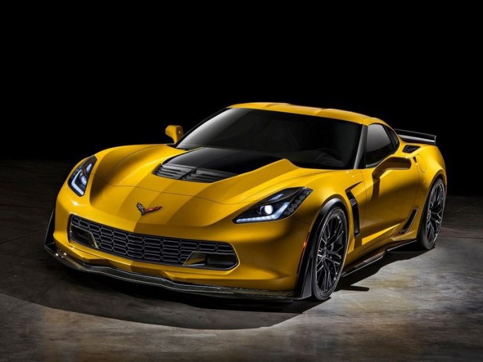 Chevrolet Corvette Z06.